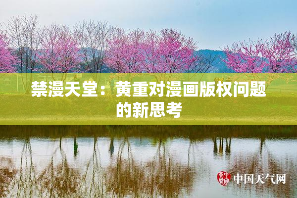 禁漫天堂：黄重对漫画版权问题的新思考
