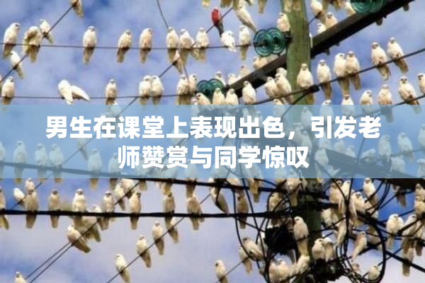 男生在课堂上表现出色，引发老师赞赏与同学惊叹