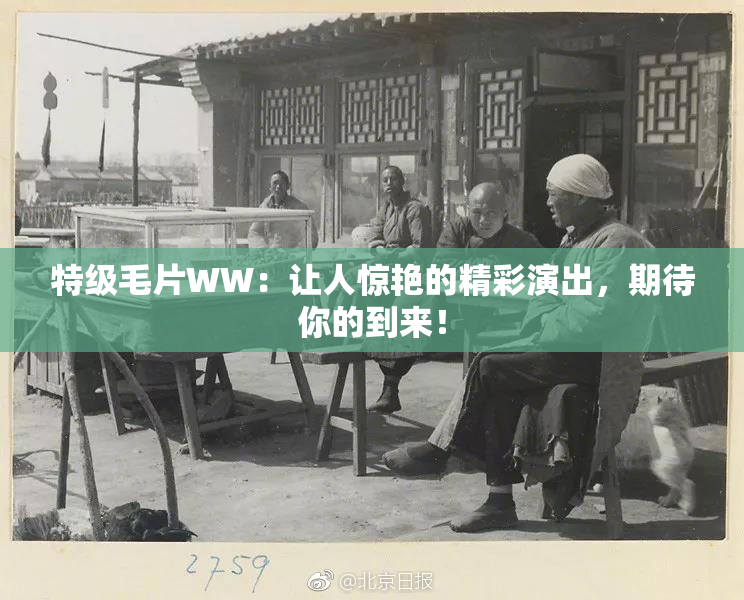 特级毛片WW：让人惊艳的精彩演出，期待你的到来！