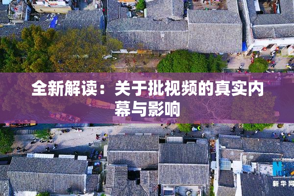 全新解读：关于批视频的真实内幕与影响