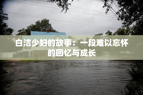 白洁少妇的故事：一段难以忘怀的回忆与成长