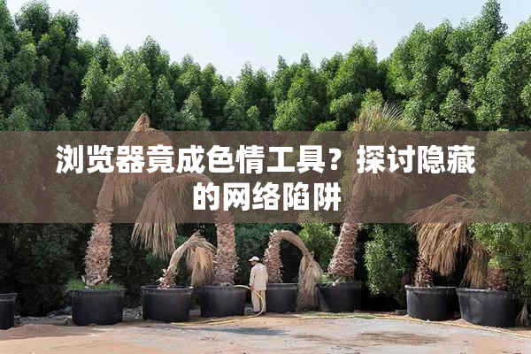 浏览器竟成色情工具？探讨隐藏的网络陷阱