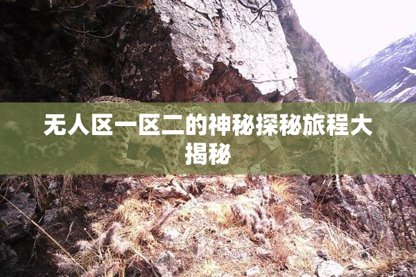 无人区一区二的神秘探秘旅程大揭秘