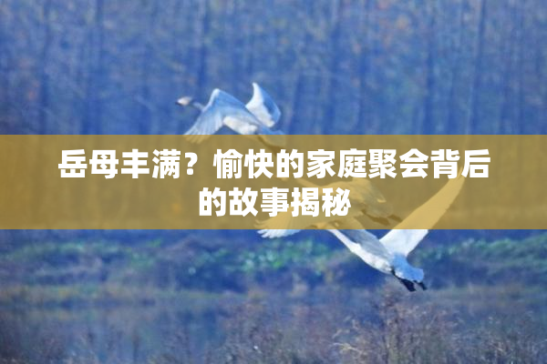 岳母丰满？愉快的家庭聚会背后的故事揭秘