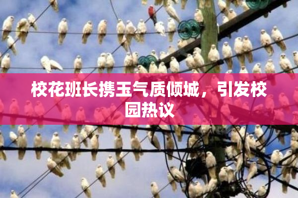 校花班长携玉气质倾城，引发校园热议