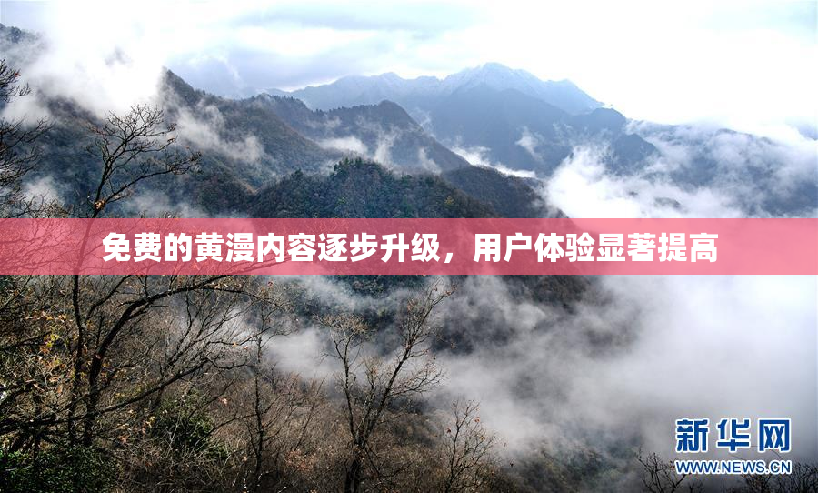 免费的黄漫内容逐步升级，用户体验显著提高