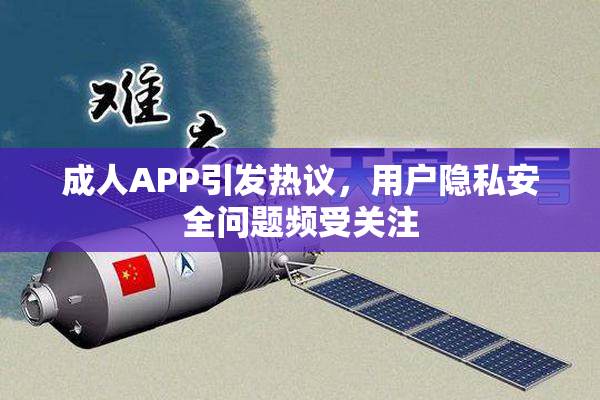 成人APP引发热议，用户隐私安全问题频受关注