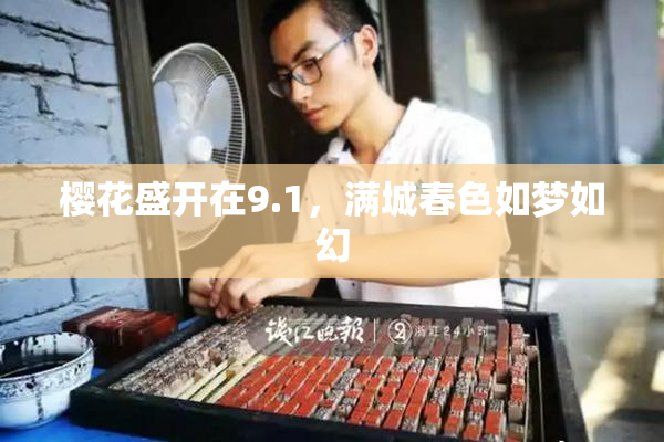 樱花盛开在9.1，满城春色如梦如幻
