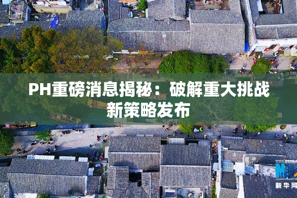 PH重磅消息揭秘：破解重大挑战新策略发布