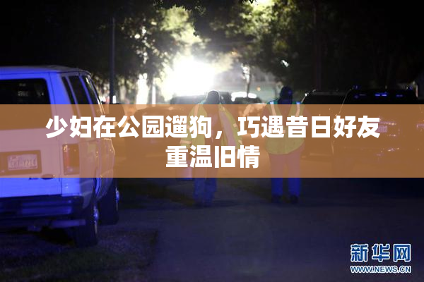 少妇在公园遛狗，巧遇昔日好友重温旧情