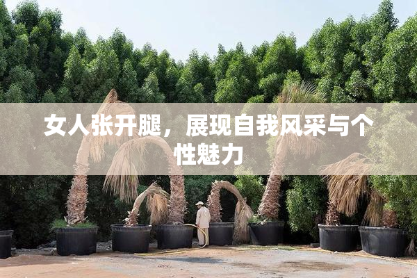 女人张开腿，展现自我风采与个性魅力