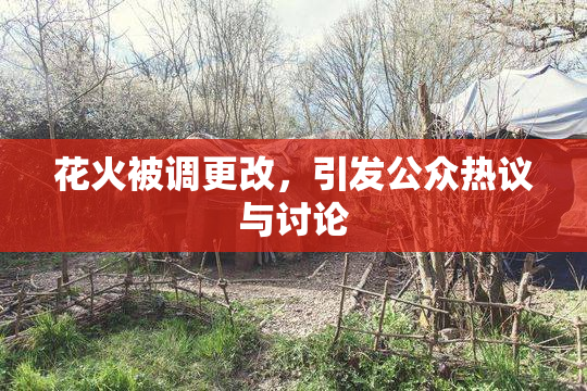 花火被调更改，引发公众热议与讨论