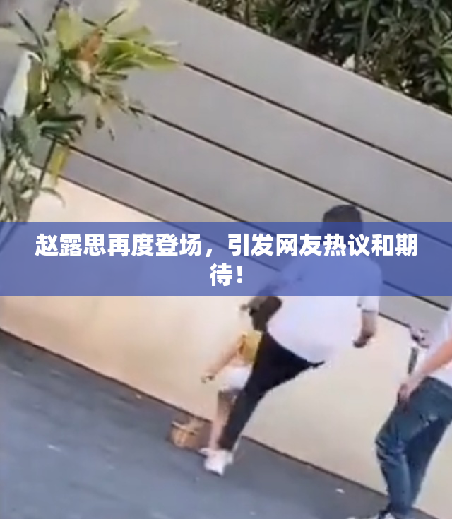 赵露思再度登场，引发网友热议和期待！
