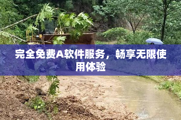 完全免费A软件服务，畅享无限使用体验