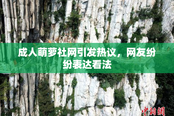 成人萌萝社网引发热议，网友纷纷表达看法