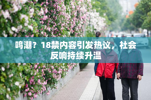 鸣潮？18禁内容引发热议，社会反响持续升温