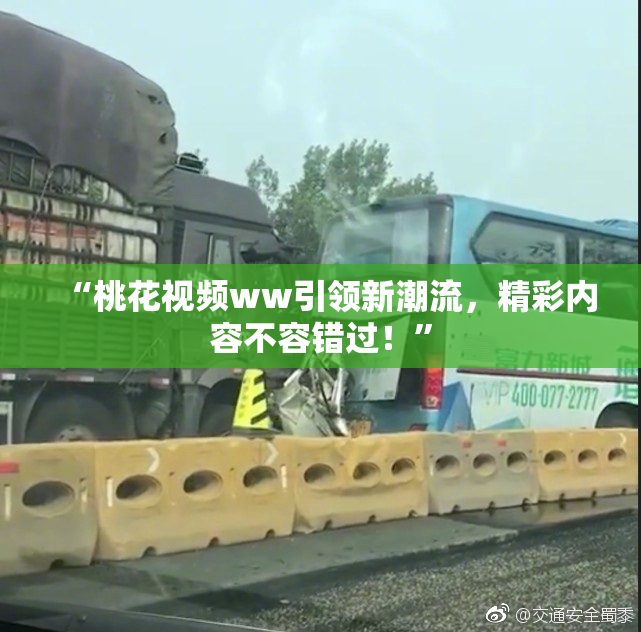 “桃花视频ww引领新潮流，精彩内容不容错过！”