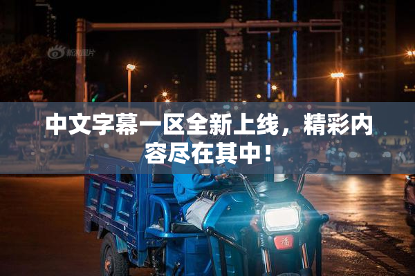 中文字幕一区全新上线，精彩内容尽在其中！