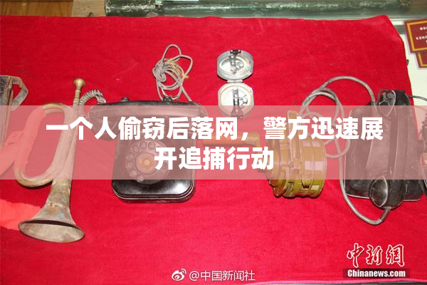 一个人偷窃后落网，警方迅速展开追捕行动