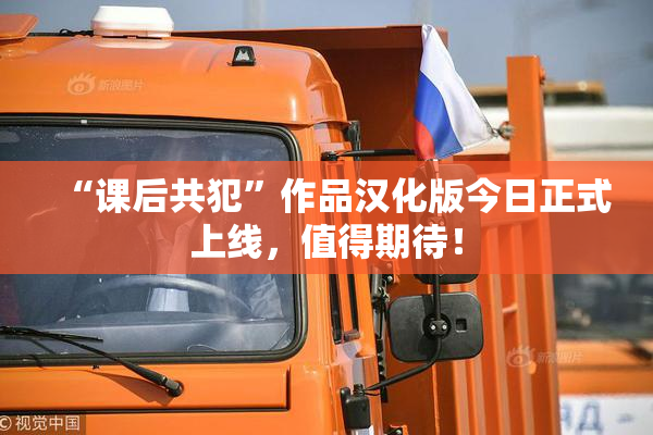 “课后共犯”作品汉化版今日正式上线，值得期待！