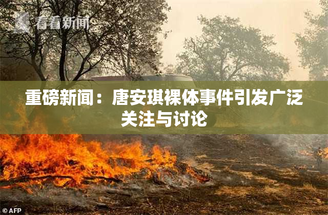 重磅新闻：唐安琪裸体事件引发广泛关注与讨论
