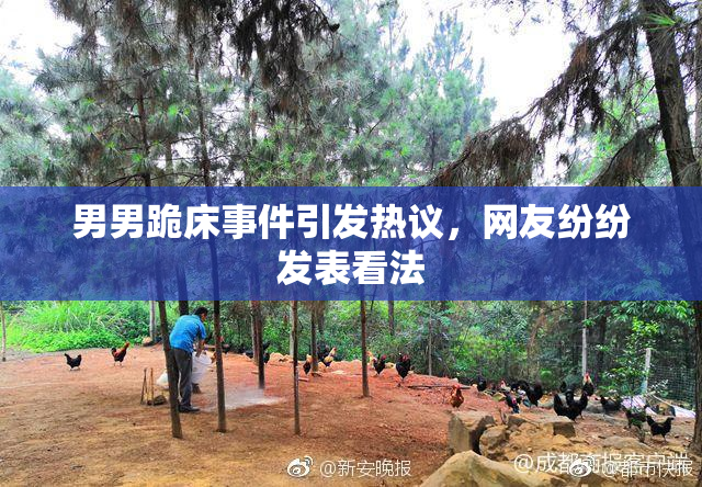 男男跪床事件引发热议，网友纷纷发表看法