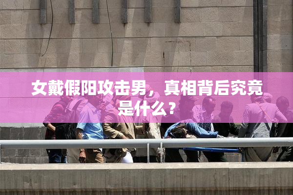 女戴假阳攻击男，真相背后究竟是什么？