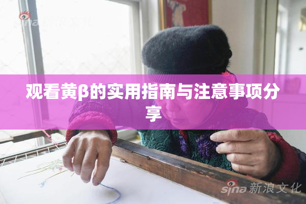 观看黄β的实用指南与注意事项分享