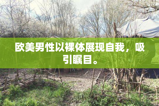 欧美男性以裸体展现自我，吸引瞩目。