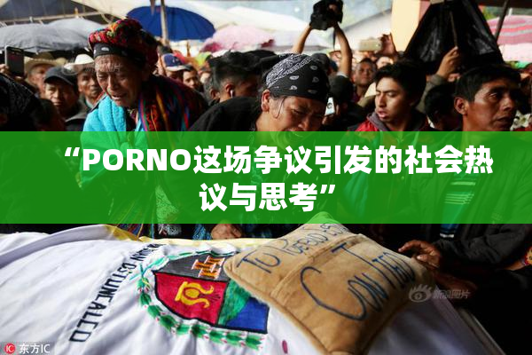 “PORNO这场争议引发的社会热议与思考”