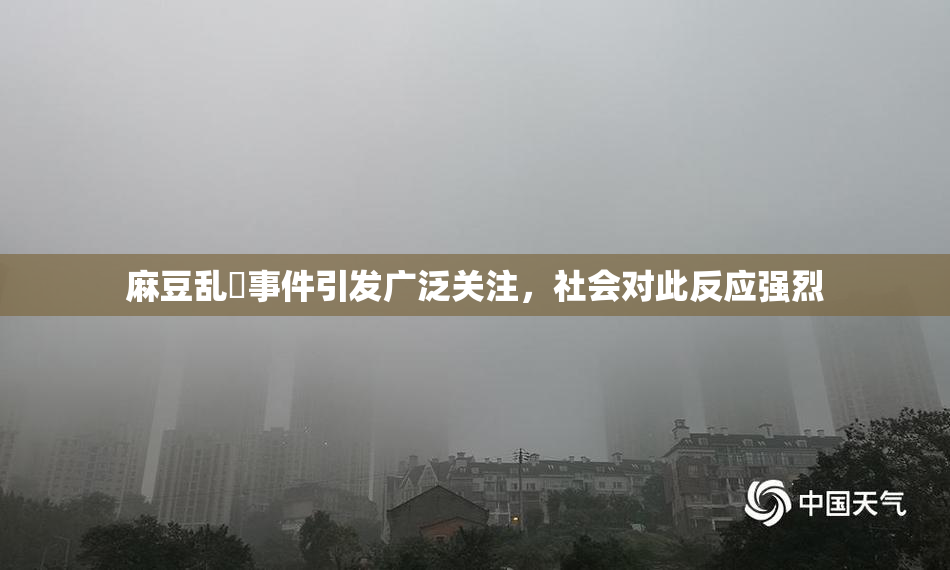 麻豆乱婬事件引发广泛关注，社会对此反应强烈
