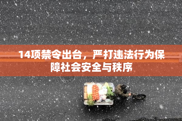 14项禁令出台，严打违法行为保障社会安全与秩序
