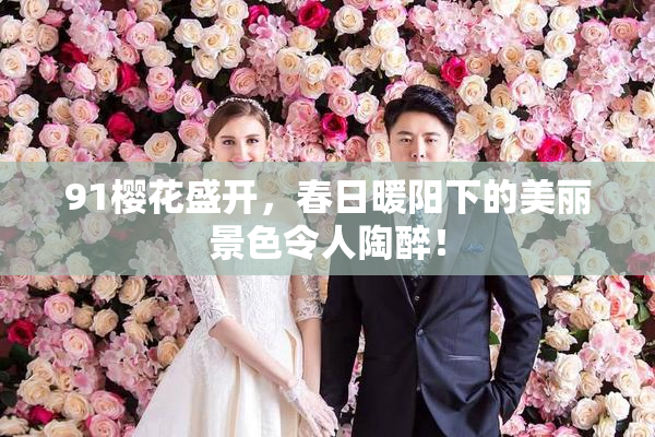 91樱花盛开，春日暖阳下的美丽景色令人陶醉！