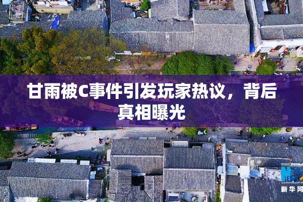 甘雨被C事件引发玩家热议，背后真相曝光