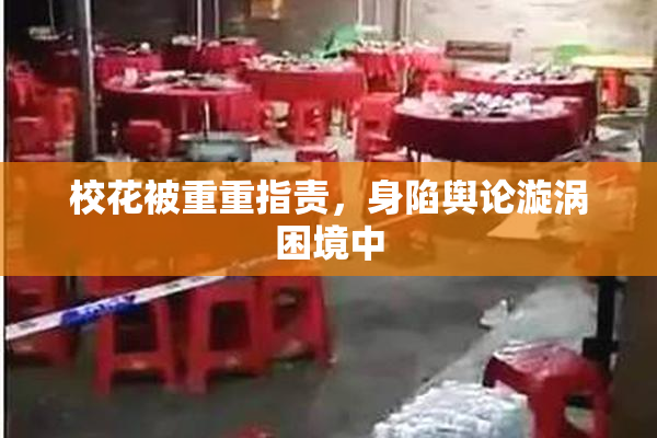 校花被重重指责，身陷舆论漩涡困境中