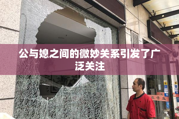 公与媳之间的微妙关系引发了广泛关注