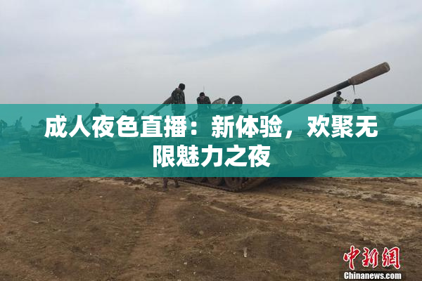 成人夜色直播：新体验，欢聚无限魅力之夜