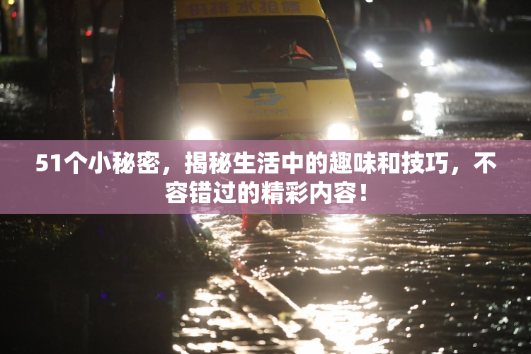51个小秘密，揭秘生活中的趣味和技巧，不容错过的精彩内容！