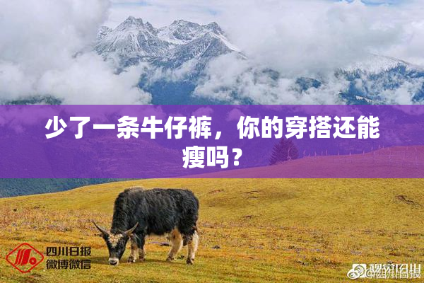 少了一条牛仔裤，你的穿搭还能瘦吗？