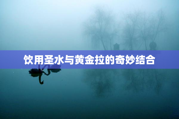 饮用圣水与黄金拉的奇妙结合