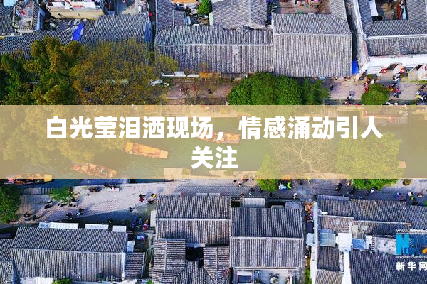 白光莹泪洒现场，情感涌动引人关注
