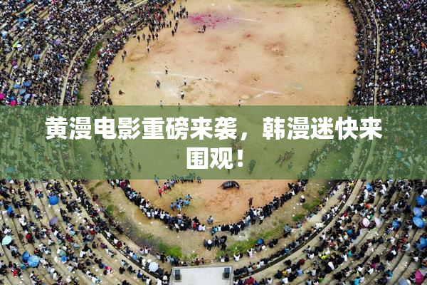 黄漫电影重磅来袭，韩漫迷快来围观！