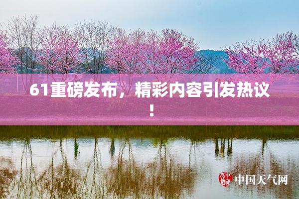 61重磅发布，精彩内容引发热议！