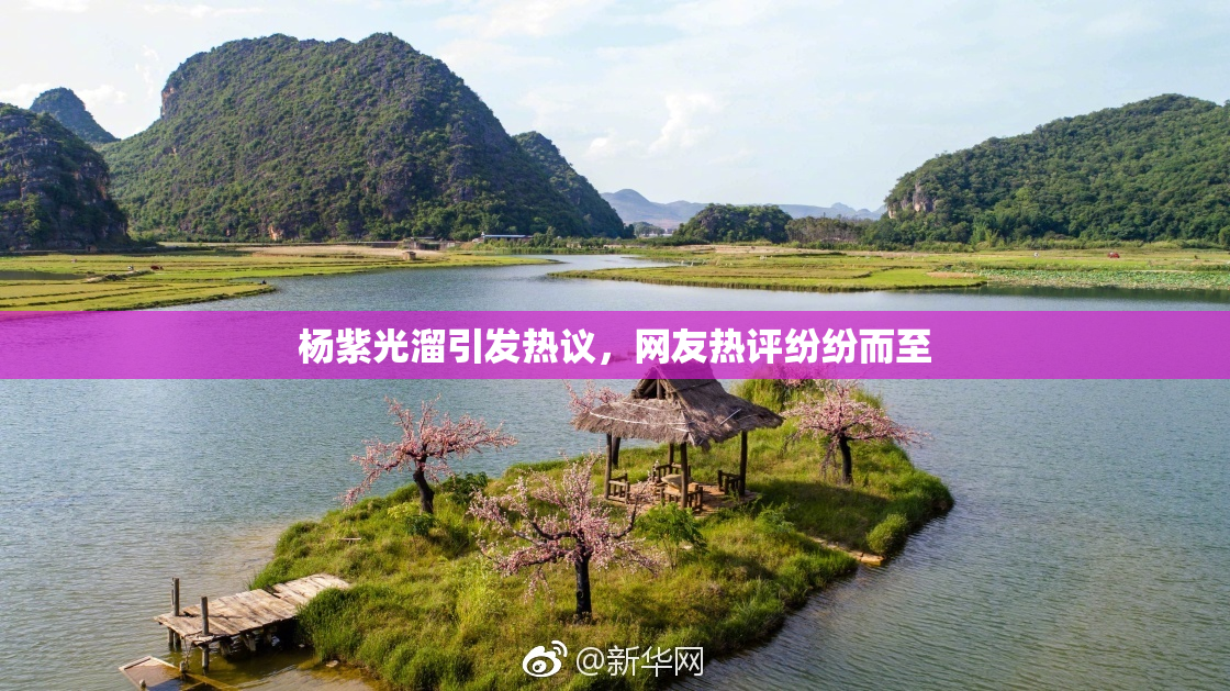 杨紫光溜引发热议，网友热评纷纷而至