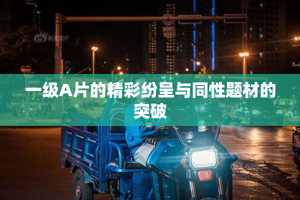 一级A片的精彩纷呈与同性题材的突破