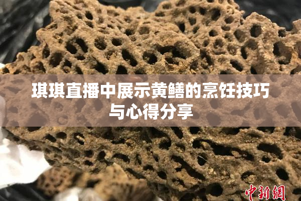琪琪直播中展示黄鳝的烹饪技巧与心得分享