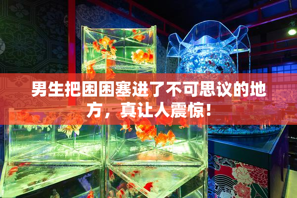 男生把困困塞进了不可思议的地方，真让人震惊！