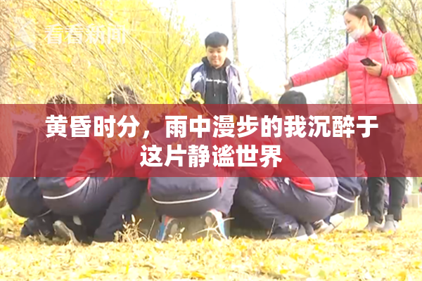 黄昏时分，雨中漫步的我沉醉于这片静谧世界