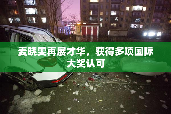 麦晓雯再展才华，获得多项国际大奖认可
