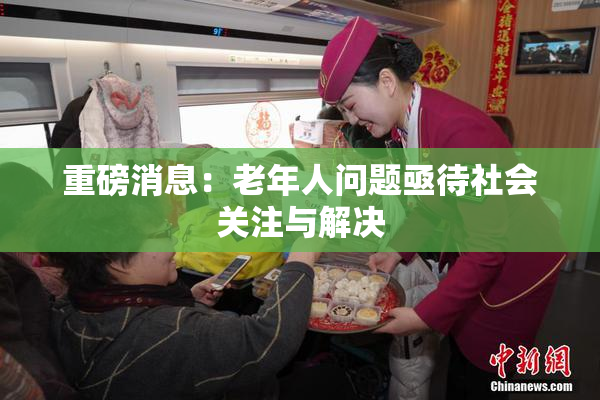 重磅消息：老年人问题亟待社会关注与解决